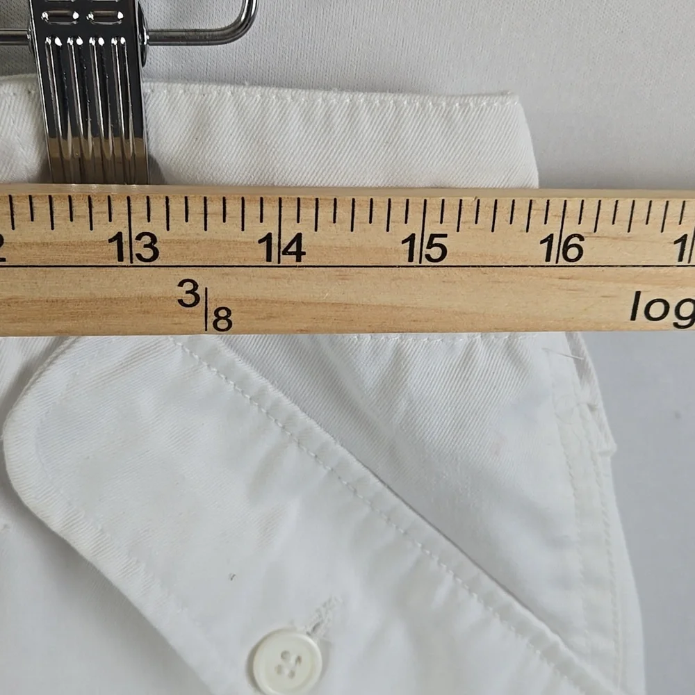 PG Wing PGWING ESSEX UK Parachute Cargo Pants Peasy Wing Trousers White 32